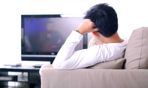 Stare davanti alla TV